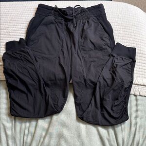 lululemon Black Elastic Waist Joggers